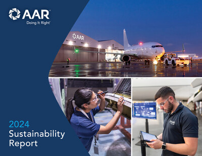 Review AAR's 2024 Sustainability Report on the Sustainability page of its website at https://www.aarcorp.com/en/about/sustainability/