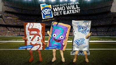 The internet sensation Pop-Tarts® Edible Mascot is back and better than ever (times three!) for the 2024 Pop-Tarts Bowl. Stay tuned as there are many Crazy Good antics to come!