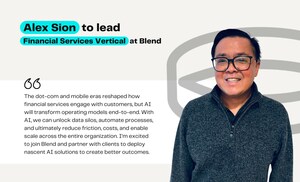 Blend Taps Digital Transformation Veteran Alex Sion as Financial Services Vertical Leader