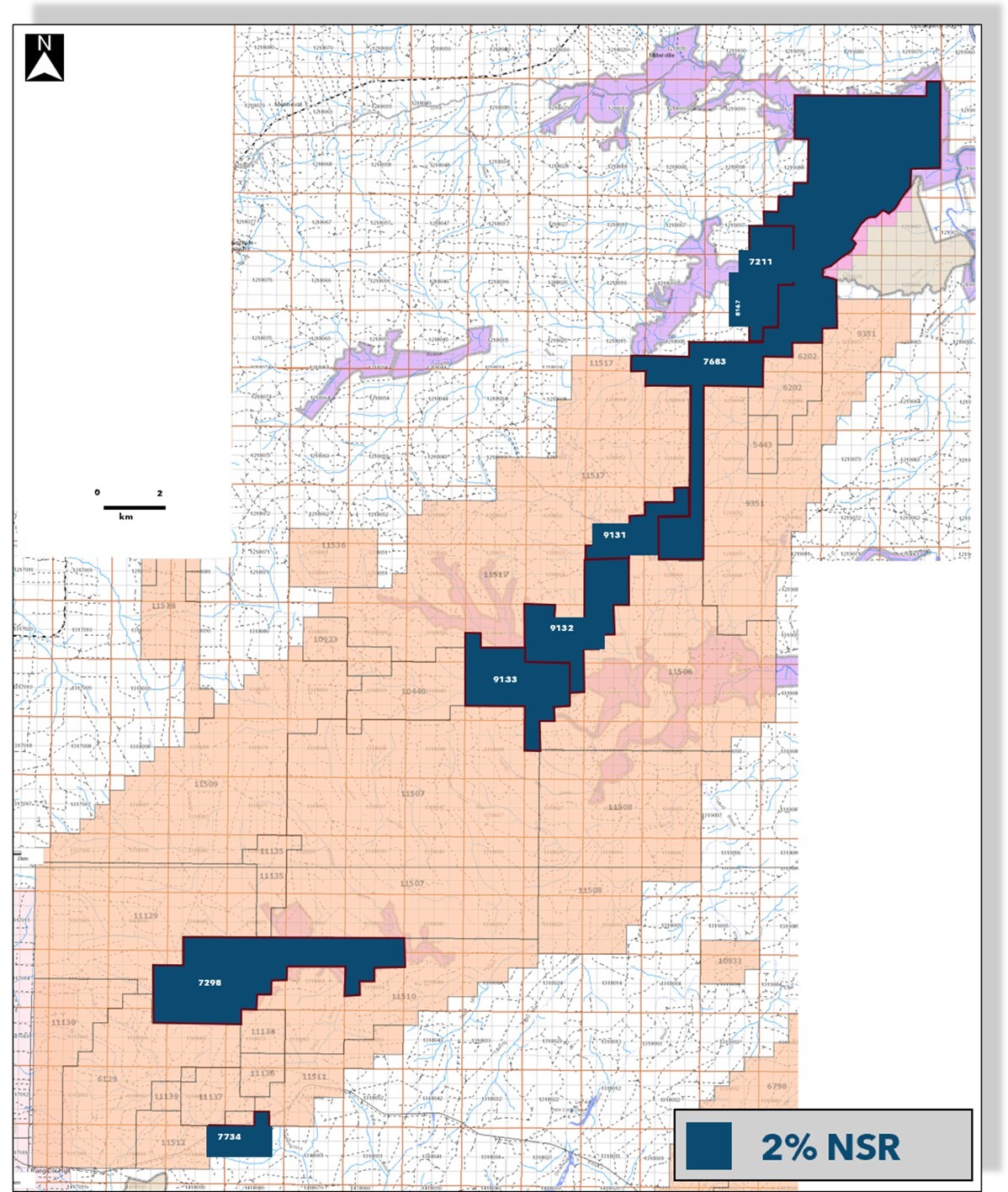 Map of McKenzie Gold Project and Retained Royalties (CNW Group/Comet Lithium Corporation) Map of McKenzie Gold Project and Retained Royalties (CNW Group/Comet Lithium Corporation)