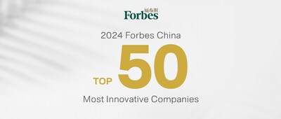 2024 Forbes China Top 50 Most Innovative Companies (PRNewsfoto/Sungrow)