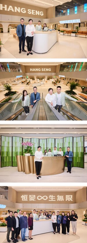 Hang Seng Bank Unveils Newly Renovated Hong Kong Main Branch with the Debut of the Market-New 'Come to You' Service Concept