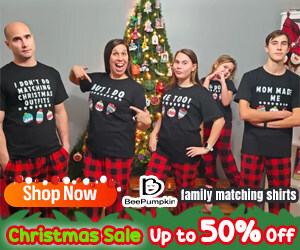 BEEPUMPKIN Prepares for Christmas 2024 with New Family Matching Christmas Shirts &amp; Pajamas