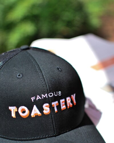 Famous Toastery unveils new merchandise with the brand refresh.