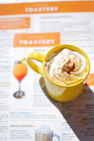 Famous Toastery's refresh features a vibrant new look to the menu.