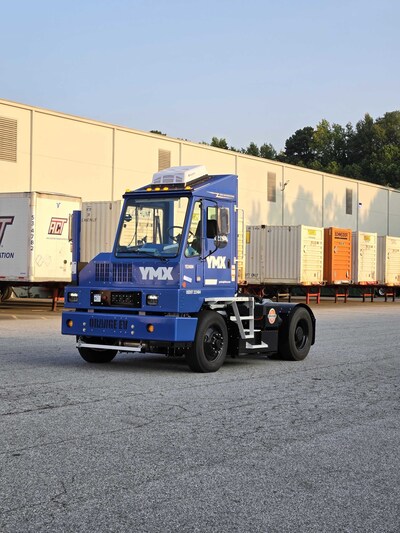 YMX Logistics EV Yard Trucks Powered by Orange EV