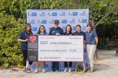 Hard Rock and Seminole Gaming casinos contribute $75,000 to Ocean Conservancy through ‘Change For Change’ program to kick off partnership centered around reducing waste and driving meaningful change.