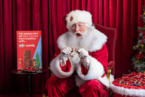 KIT KAT® Brand Debuts First-Ever Seasonal Shape: KIT KAT® Santas