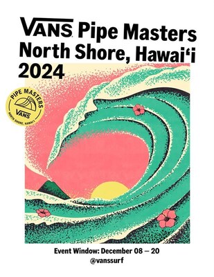 Vans Pipe Masters 2024 Flyer