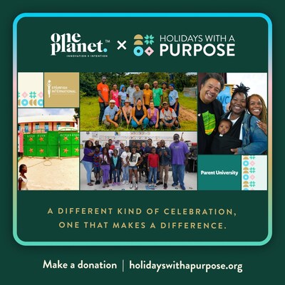 Holidays with a Purpose 2024 in support of Parent University and Starfish International.