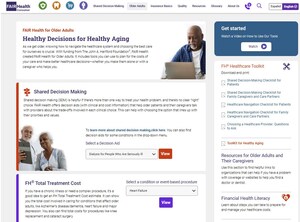 FAIR Health's Groundbreaking Online Resources Engage Older Adults and Family Caregivers in Healthcare Decision Making