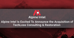 Alpine Intel Acquires TechLoss Consulting &amp; Restoration to Strengthen Commercial Services