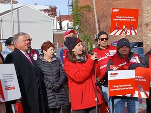 AARP New York Continues 'Taking It to the Streets' with Pedestrian Safety Walk Audits Across New York State