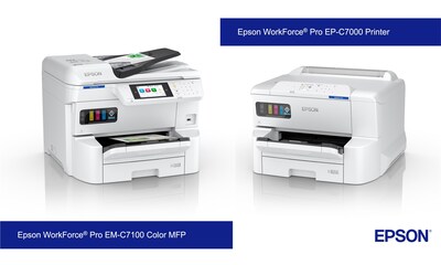 The Epson WorkForce Pro EM-C7100 MFP and EP-C7000 Printer