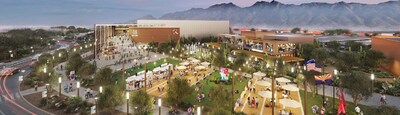 Rendering of the Mosaic Quarter Sports Complex financed by CTL Capital