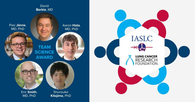 5 investigators for IASLC - LCRF Team Science Award