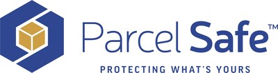 Logo for Parcel Safe Systems, Inc., a company whose mission is to develop package and delivery security solutions to defeat porch pirates. The graphic shows a box secured in a protective vault.