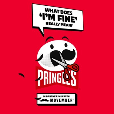 Pringles® kicked off the month of November by shaving the iconic moustache off its beloved mascot, Mr. P, as seen exclusively through the brand’s social media channels. (CNW Group/Kellanova)