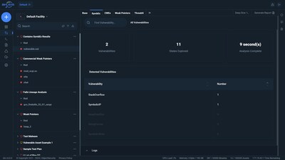 BinLens 3.0 Screenshot (symbolic analysis tab)