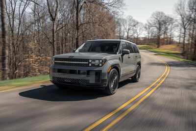 The Hyundai Santa Fe is photographed in Franklin, Tenn., on November 9, 2023.