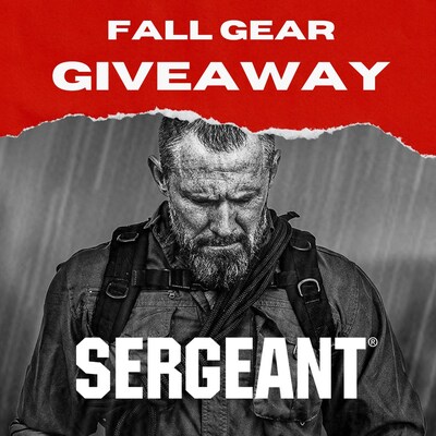 SERGEANT, a leading manufacturer of tactical, outdoor, survival gear and apparel, today announced the launch of its Fall Gear Giveaway.  As consumers across the country head into the holidays, it was the perfect time to connect with them in a fun and engaging way to help fuel their next adventure.