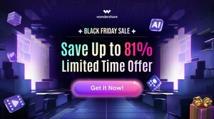 Wondershare Launches Massive Black Friday Sale with Discounts on Top Products