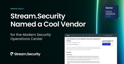 Stream.Security named a Gartner® Cool Vendor™ for the Modern SOC