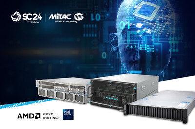 MiTAC Computing Unveils New AI/HPC-Optimized Servers with Advanced CPU and GPU Integration at SC24