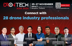 INAGURAL DRONTECH ASIA 2024 EVENT TO PROPEL SOUTHEAST ASIA'S UAV INDUSTRY WITH 100+ BRANDS, 15 SESSIONS, AND MULTIPLE DEMONSTRATIONS NEXT WEEK