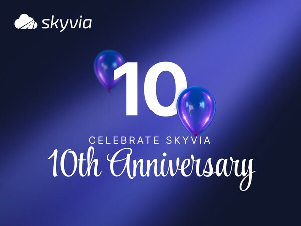 Skyvia Celebrates 10th Anniversary