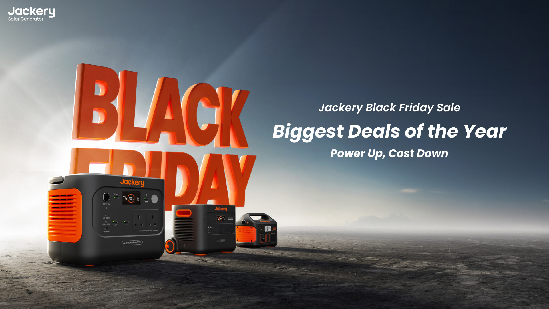 Jackery Black Friday Deals: Gift the Freedom to Explore with Up to 50% Off