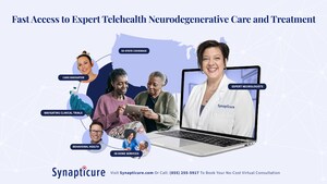 Synapticure Raises $25 Million Series A to Expand Virtual Care for Patients and Caregivers Living with Neurodegenerative Diseases in all 50 States