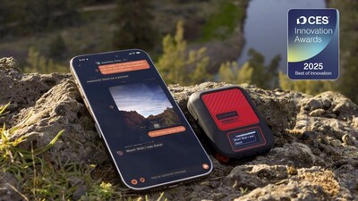 The Garmin inReach Messenger Plus SOS satellite communicator was named a 2025 Consumer Electronics Show (CES) Best of Innovation winner ahead of CES 2025, the world's most influential consumer technology event.