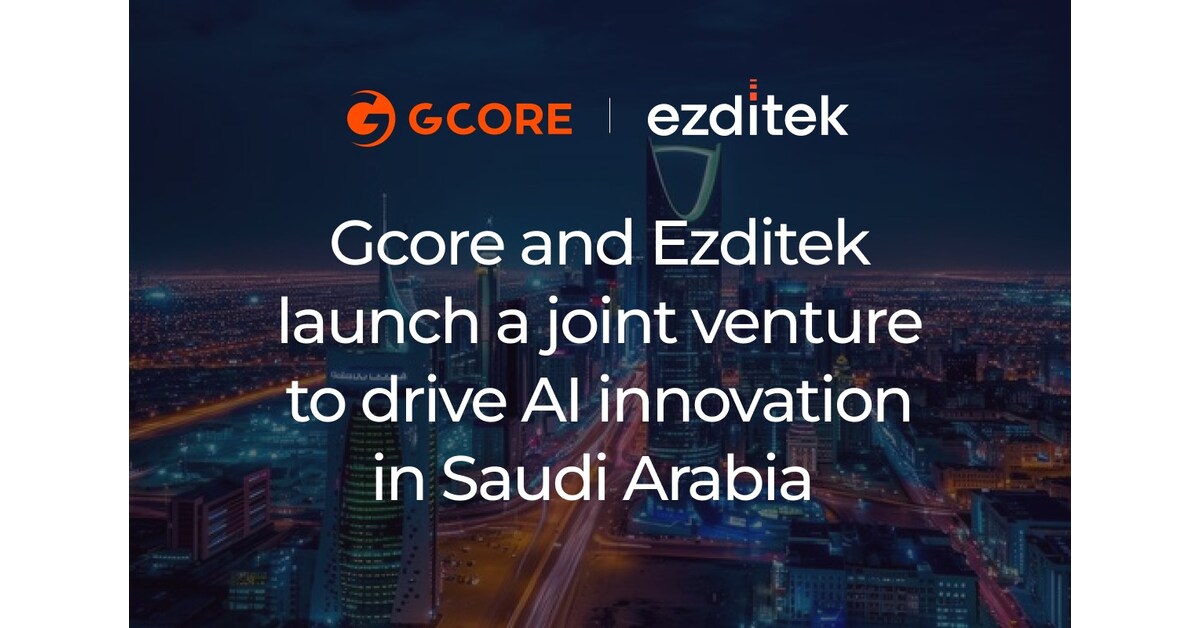 TRW Gcore and Ezditek Launch Joint Venture to Accelerate Building, Training, and Deploying AI Solutions in the Kingdom of Saudi Arabia