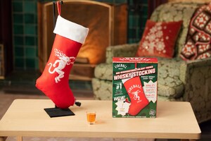 Fireball Wishes America a Slappy Holidays With "Slap-the-Bag-Style" Whisky Stocking Filled with 35 Shots of Cinnamon-y Goodness