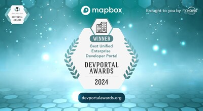 Mapbox Documentation Named “Best Unified Enterprise Developer Portal” at 2024 DevPortal Awards