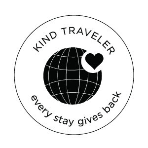 Kind Traveler is an internationally awarded, responsible travel platform that empowers travelers to create positive change in local communities by supporting environmental and social initiatives through their stay with participating lodging and charity partners.