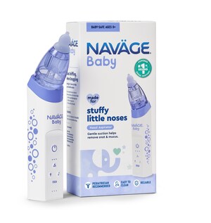 Naväge® Enters Baby Category This Cold and Flu-Season with Gentle, Effective Solutions for Stuffy Little Noses