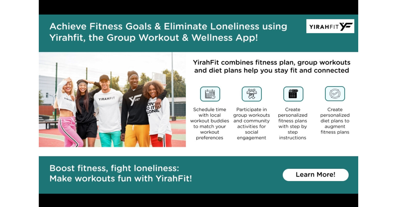 YirahFit Launches a Crowdfunding Campaign to Revolutionizes Fitness and Combats Loneliness!