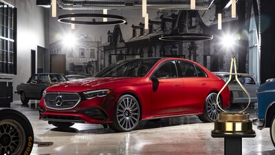 MOTORTREND NAMES MERCEDES-BENZ E-CLASS 2025 CAR OF THE YEAR