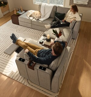 Lovesac Introduces Sactionals Reclining Seat: The World's Most Innovative Power Recliner