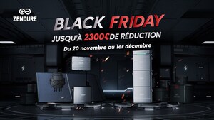 Zendure lance sa plus grande vente du Black Friday avec des offres exclusives sur l'énergie solaire