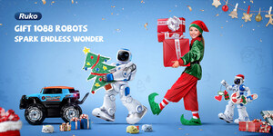 Ruko Unveils Special Black Friday Deals on the 1088 Smart Robots - The Perfect Christmas Gift for Kids