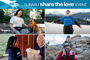 2024 SUBARU SHARE THE LOVE® EVENT TARGETS NEARLY $320 MILLION IN TOTAL DONATIONS