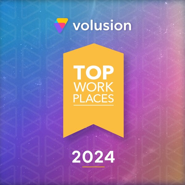 Volusion is named a 2024 Top Workplace by Austin American-Statesmen