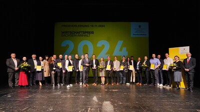 The nominees and winners of the first Saxony-Anhalt Business Award (Picture: Andreas Lander)