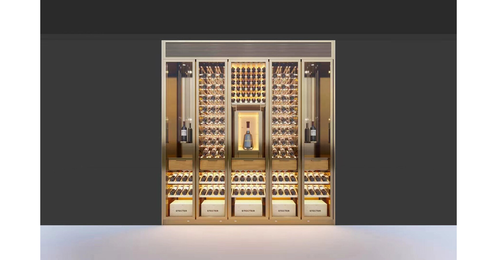 Photo inspiration: Picture Idea: Heritage Vine Launches Innovative Custom Wine Cabinets For Luxury