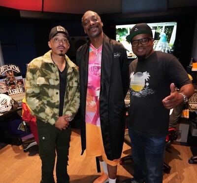 Doggyland co-creators (from left to right): October London, Snoop Dogg, Claude Brooks