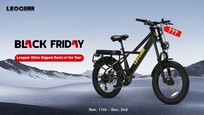 Black Friday Super Savings | Leoguar Electric Bikes