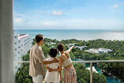 Premier Residences Phu Quoc Emerald Bay - Ocean view from balcony (PRNewsfoto/Premier Residences Phu Quoc Emerald Bay)